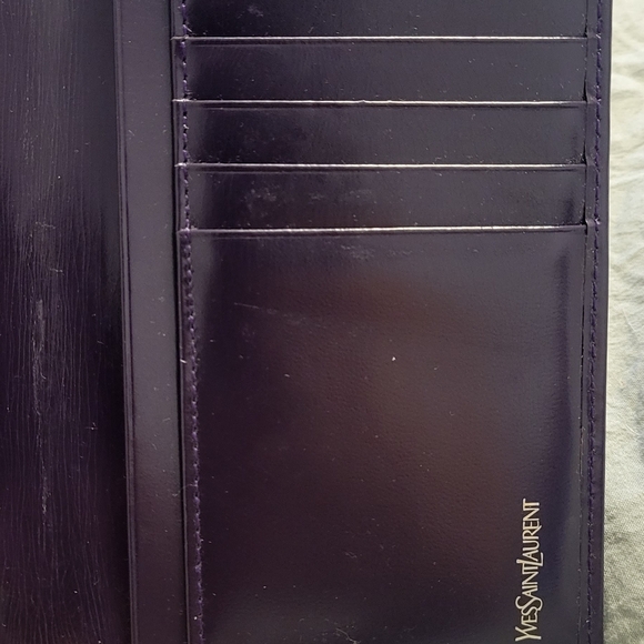 Yves Saint Laurent Wallet 💜💜💜 - Picture 3 of 8